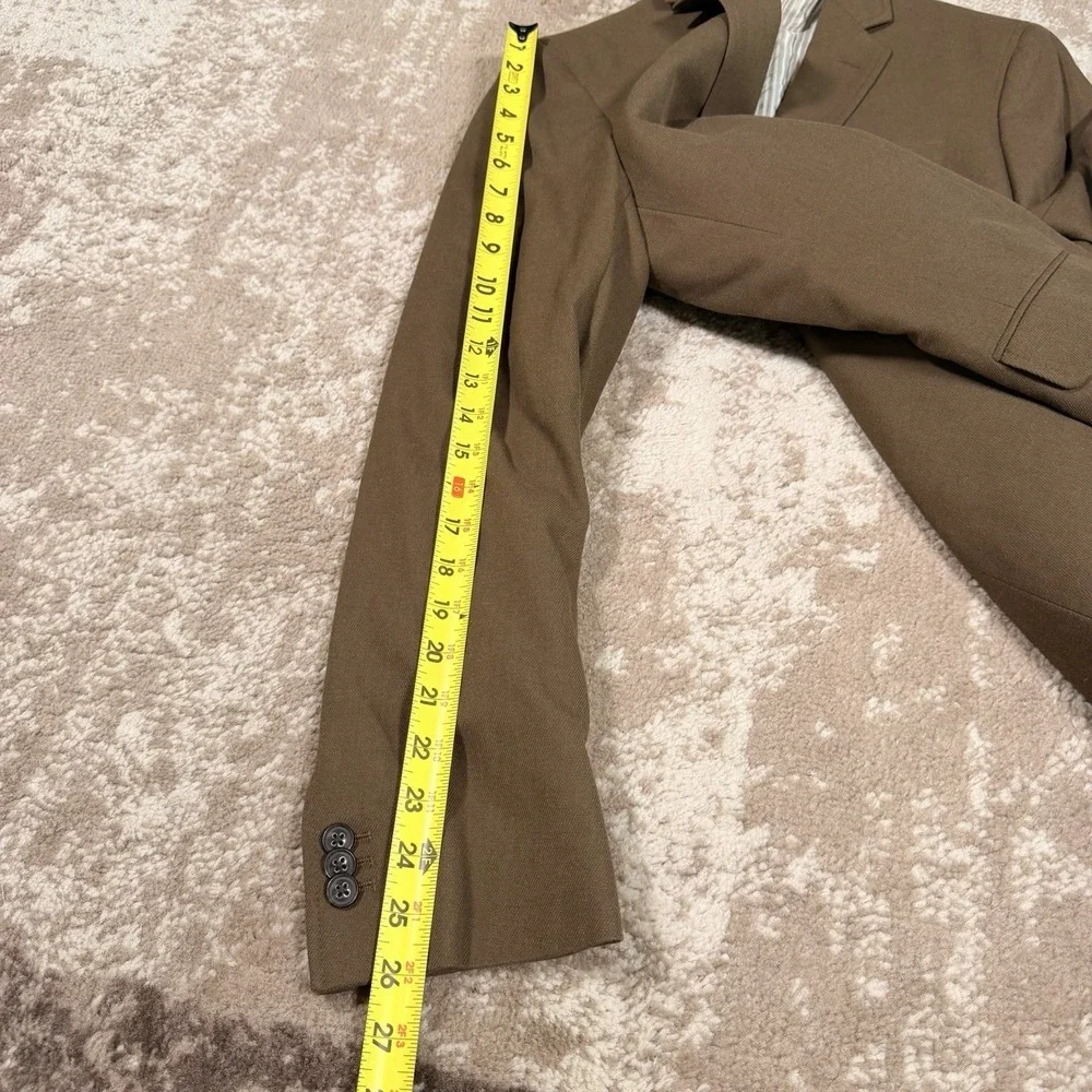 Banana Republic Heritage Collection Blazer Mens 40L Brown Preppy Academia Jacket